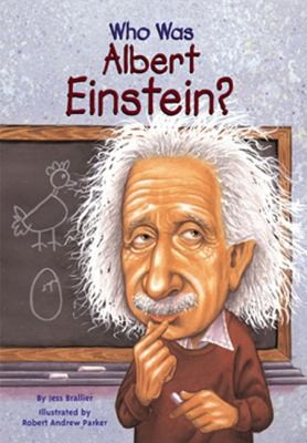 Who Was Albert Einstein? by Jess Brallier book cover