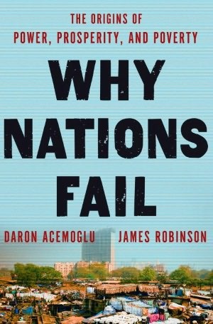 Why Nations Fail by Daron Acemoglu book cover
